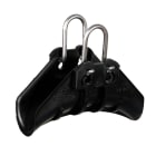 Sicame - Croissant de renvoi d'angle branchement CRIN inox et un séparateur.