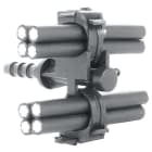 Sicame - Support collier démontable diam 8 à 38 pour branch posé façade écartement 12mm