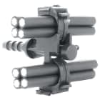 Sicame - Support collier démontable diam 8 à 38 pour branch posé façade écartement 12mm