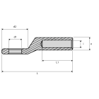 Sicame - Manchons d'ancrage à broche à comprimé câble 116mm² CANNA