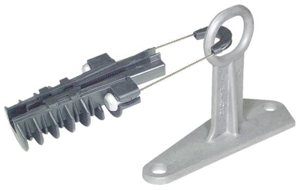 Sicame - Ensemble ancrage BT double avec support neutre porteur 35-54 cheville+tirefond