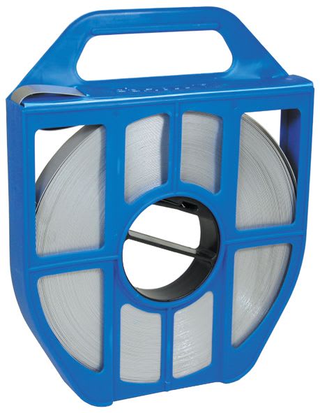 Sicame - Boite de 50m de feuillard inox marron en 20mm de large par 0.4mm d'épaisseur.