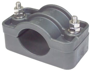 Sicame - Collier support 1 câble sur ferrures. Passage de diamètre 35 à 50mm