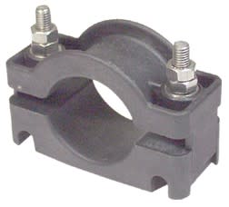 Sicame - Collier support 3 câbles isolés sur ferrures. Passage de diamètre 3x 18 à 26mm