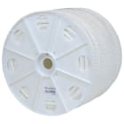 Sicame - Drisse polyamide blanche tressée Lg 100m Diam 12 Charge 1200daN