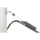 Sicame - Ensemble simple ancrage console et ancrage synthétique 54 et 70mm² avec crochet