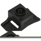 Sicame - Embase murale à visser pour collier 9mm espacement 12mm