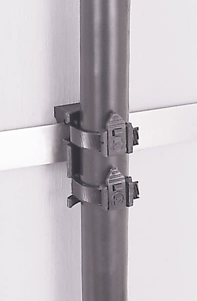 Sicame - Embase fixation câble diamètre 15 à 30mm sur feuillard ou parois