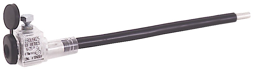 Sicame - Embout de branch 25mm² avec connecteur à perforation d?isolant 6-35mm² - noir