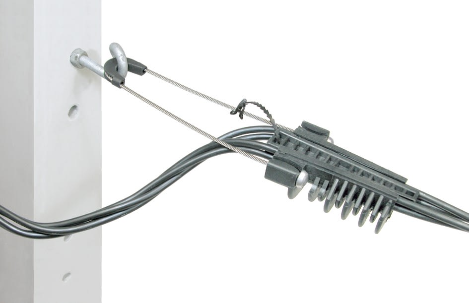 Sicame - Pince d?ancrage pour réseaux torsadés autoportés 2x16 à 4x25