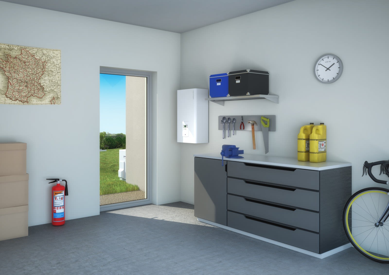 Atlantic APC Home Heating - Kit faisceau modem pour régler une PAC à distance