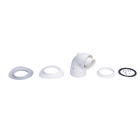 Atlantic APC Home Heating - Ventouse horizontale 60/100: coude + terminal