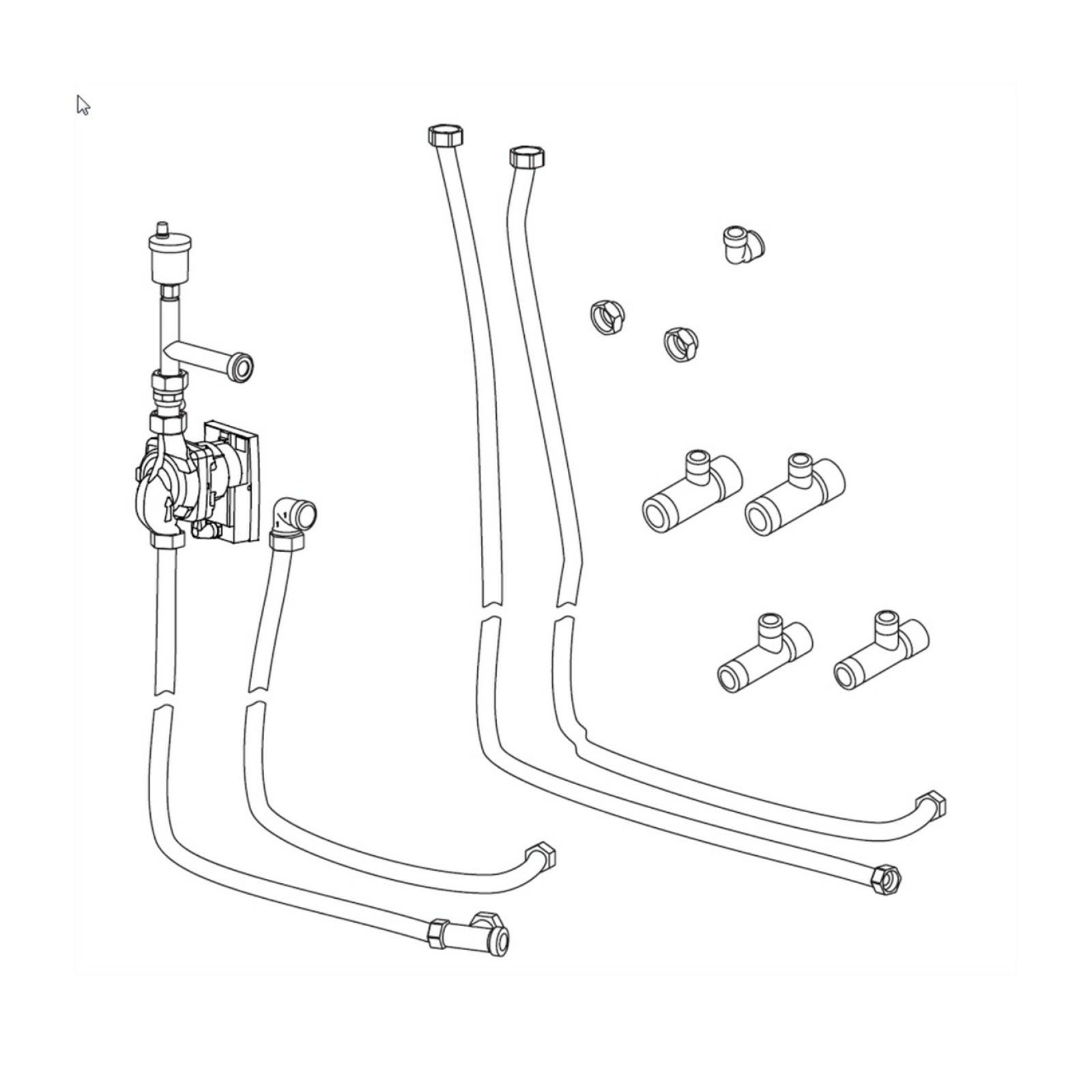 Atlantic APC Home Heating - Kit hydraulique pour Pluton et kimeo