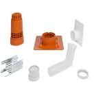 Atlantic APC Home Heating - Kit cheminee renolux prolongement perpendiculaire - ocre