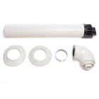 Atlantic APC Home Heating - Kit ventouse horizontale 80/125 - nez noir