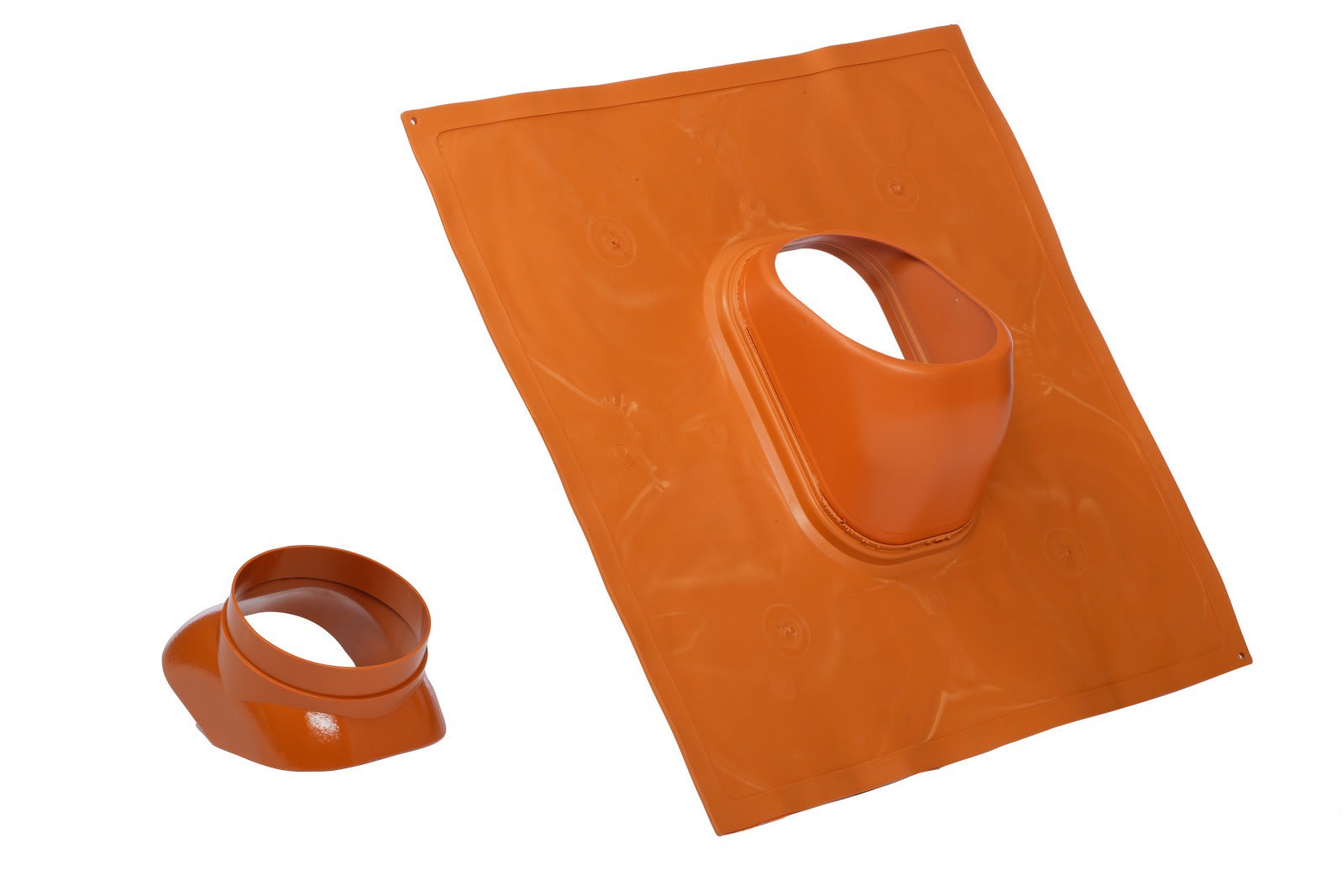Atlantic APC Home Heating - Solin plomb teinté ocre 20° - 45° avec rotule