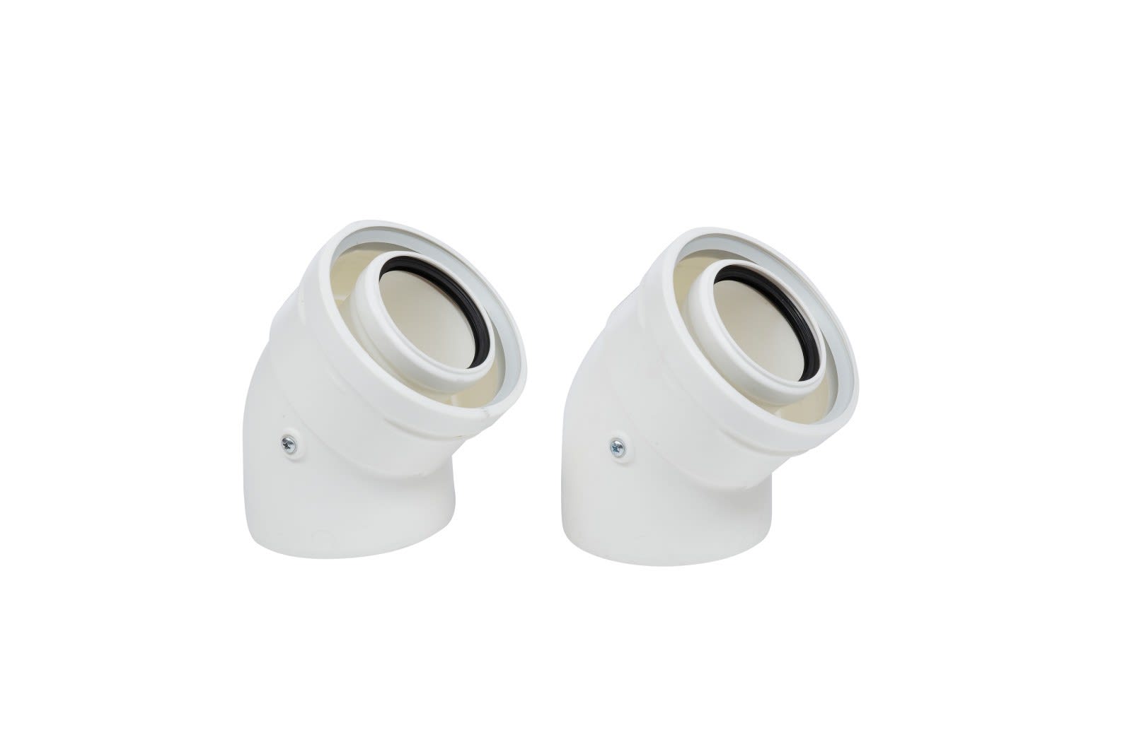 Atlantic APC Home Heating - Coude ventouse 60/100 - 45d (par 2)