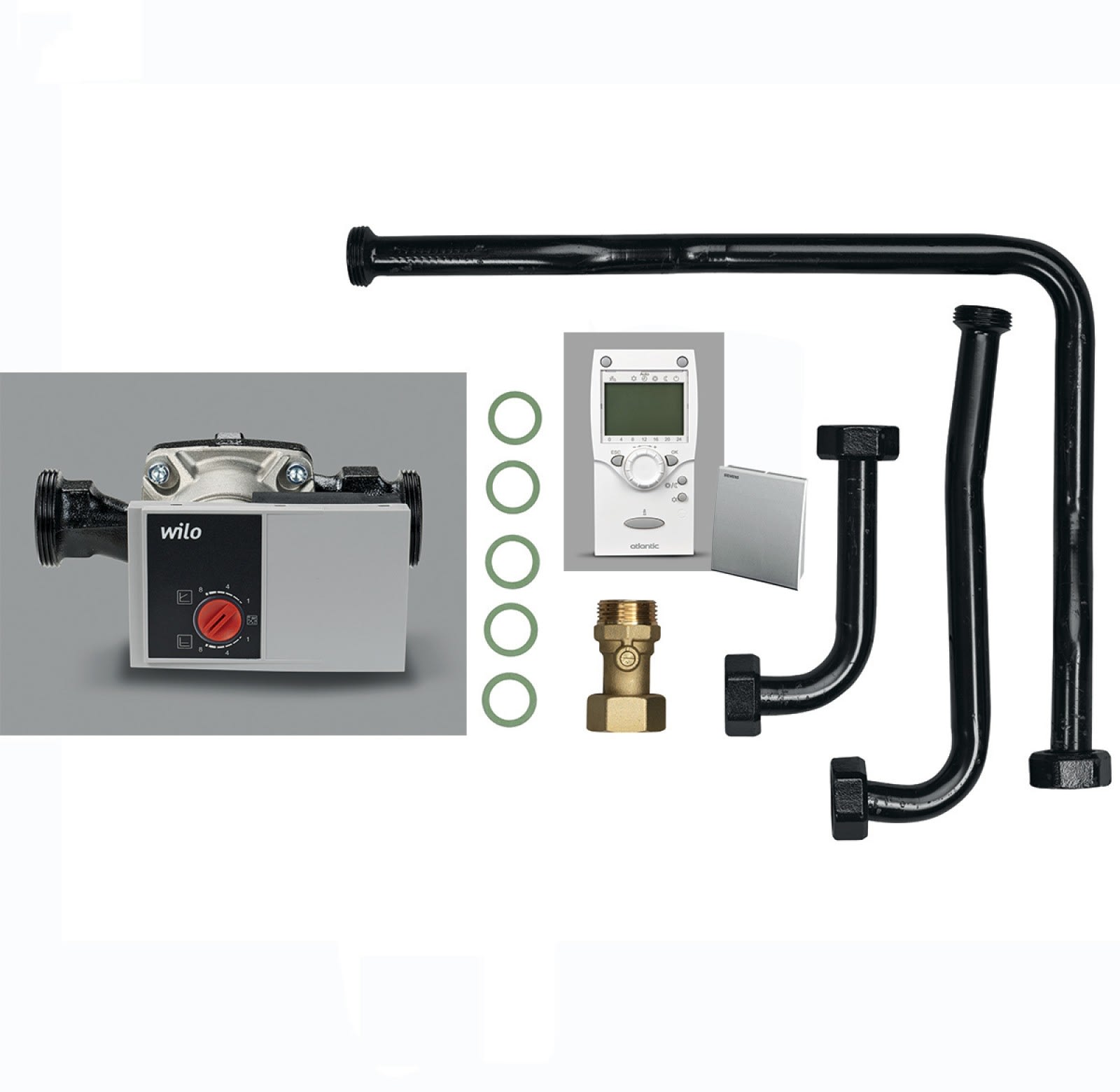 Atlantic APC Home Heating - Kit 2 zones direct axeo sonde radio