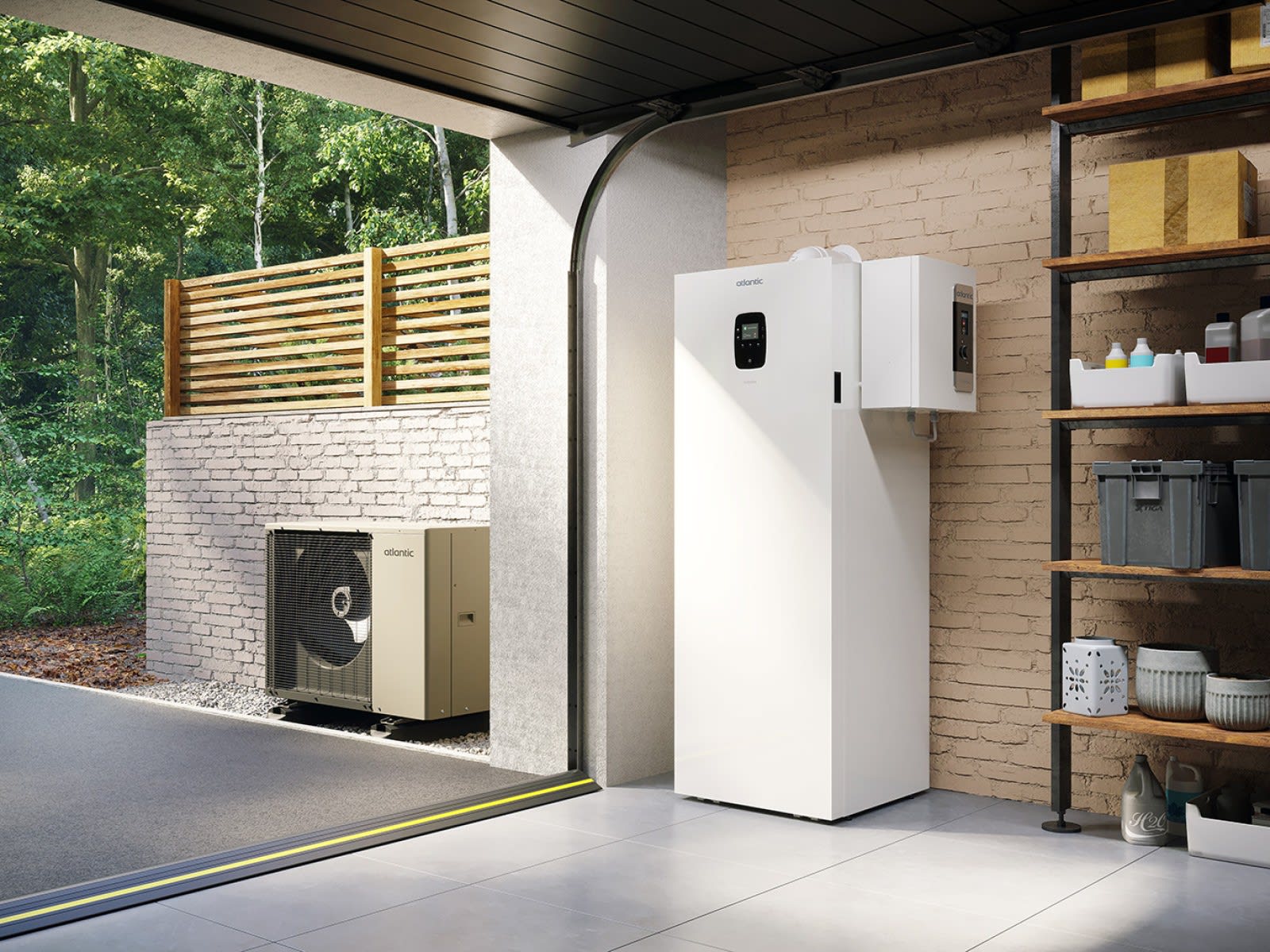 Atlantic APC Home Heating - Kit pour gestion 2 zones Hybrellia