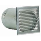 Thermor - Accessoire Thermodynamique entrée/sortie d'air murale Metallique Ø160mm