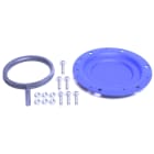 Thermor - pdr origine fabricant : bride laterale pleine avec joint + vis bleue