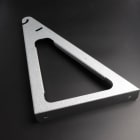 Thermor - pièce de rechange origine fabricant : support mural gauche aérotherme fixe