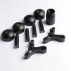 Thermor - pièce de rechange origine fabricant : kit accessoires peints carbone