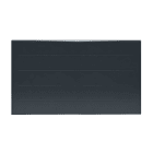 Thermor - pièce de rechange origine fabricant : façade ovation h 1250w gris ardoise