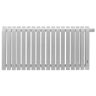 Thermor - Radiateur Chaleur douce Mythik horizontal aluminium satiné 1500W