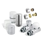 Thermor - Kit raccordement classique droit chrome thermostatique