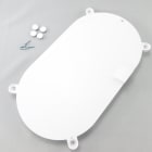 Thermor - pièce de rechange origine fabricant : capot ce plat + vis + caches vis