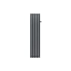 Thermor - Radiateur Chaleur douce Mythik vertical gris ardoise 1500W