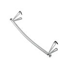 Thermor - Accessoire sèche-serviette barre galbée chrome 485mm