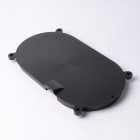 Thermor - pièce de rechange origine fabricant : capot noir flat c2