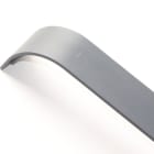 Thermor - pièce de rechange origine fabricant : façade alu avec fenetre coul. gris ard