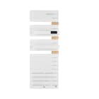 Thermor - Allure 3 virtuose mat à droite avec soufflerie 1750W blanc mat/chêne