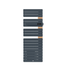 Thermor - Allure 3 mat à droite avec soufflerie 1500W gris ardoise/chêne