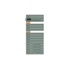 Thermor - Allure 3 mat à gauche 0500W vert eucalyptus/chêne