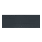 Thermor - pièce de rechange origine fabricant : façade + film chauffant 1000w gris