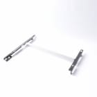 Thermor - pièce de rechange origine fabricant : support mural 1250w h noir