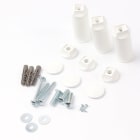 Thermor - pièce de rechange origine fabricant : kit fixations 3 pts blc + vis + caches
