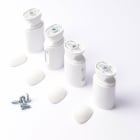 Thermor - pièce de rechange origine fabricant : kit fixations court blc satin 4 pts