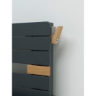 Thermor - Accessoires Sèche-serviettes Patère crochet en chêne clair aimantée