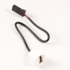 Thermor - pièce de rechange origine fabricant : prise usb blanc ral 9016 (sans écrou)