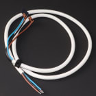 Thermor - pièce de rechange origine fabricant : cable avec surmoulage blanc bd1 l1280