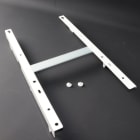 Thermor - pièce de rechange origine fabricant : support mural h 262.5 blanc + verrous