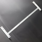 Thermor - pièce de rechange origine fabricant : support mural v 1031 blanc + verrous