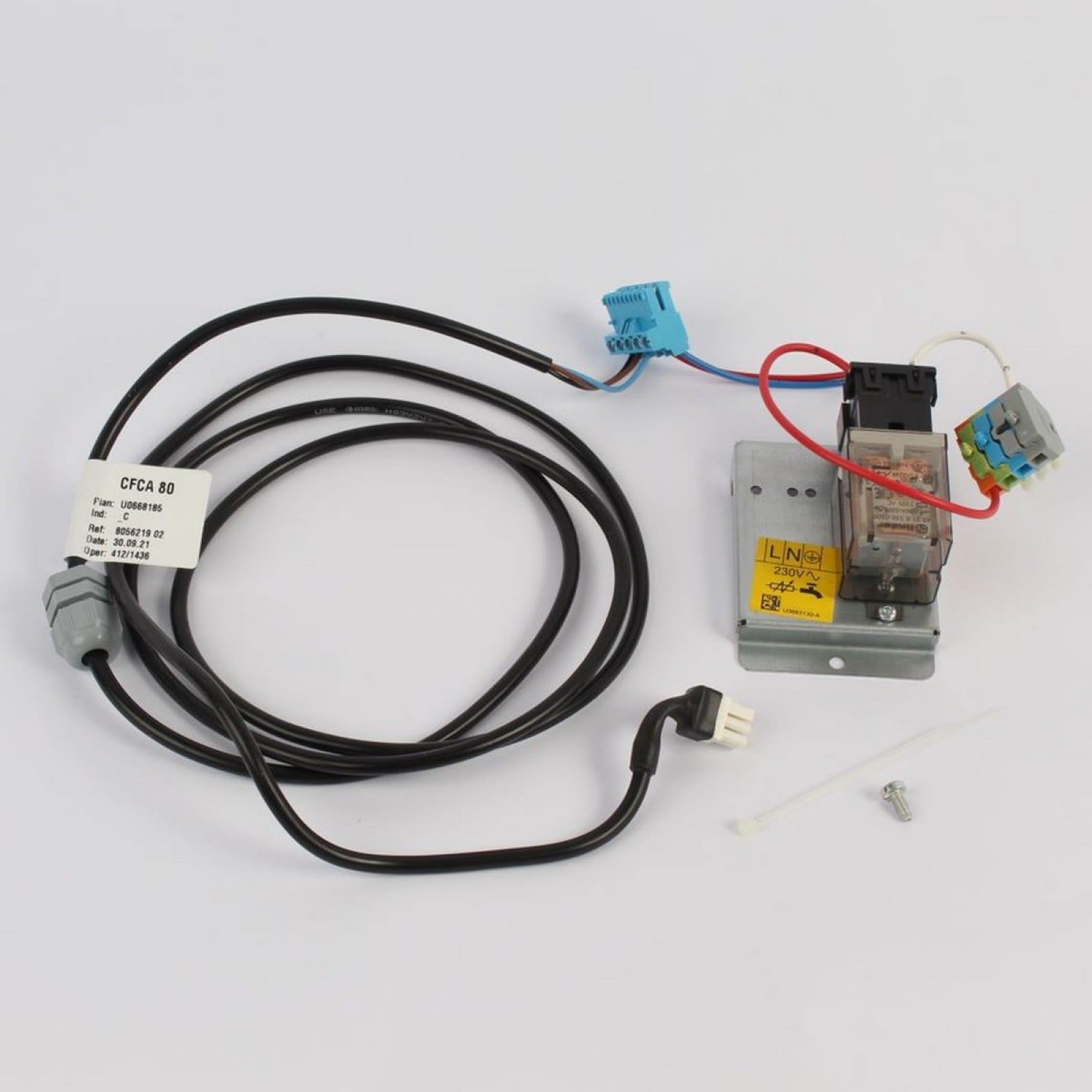 Thermor - pièce de rechange d'une platine de commande ecs avec faisceau v3v et connecteur