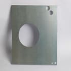 Thermor - pièce de rechange d'un plateau technique en galva, tôle d'accroche vase