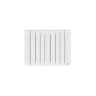 Thermor - Radiateur chaleur douce connecté Bilbao 4 horizontal 1250W Blanc brillant